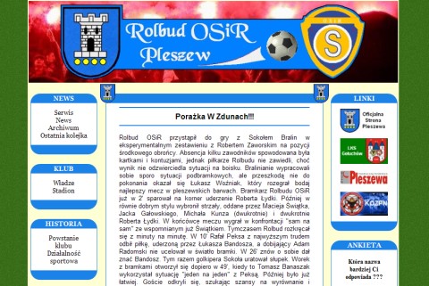 Wygląd pierwszej strony Stali (wówczas jeszcze Rolbudu) w 2005 roku