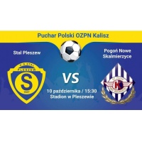 Puchar Polski: Stal Pleszew - Pogoń Nowe Skalmierzyce