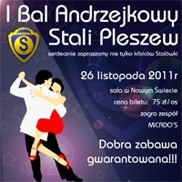 Andrzejkowy Bal Stali Pleszew coraz bliżej !!!