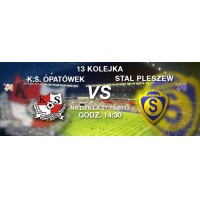 13. kolejka: KS Opatówek vs Stal Pleszew (niedziela 27.10.2013 godz. 14:30)